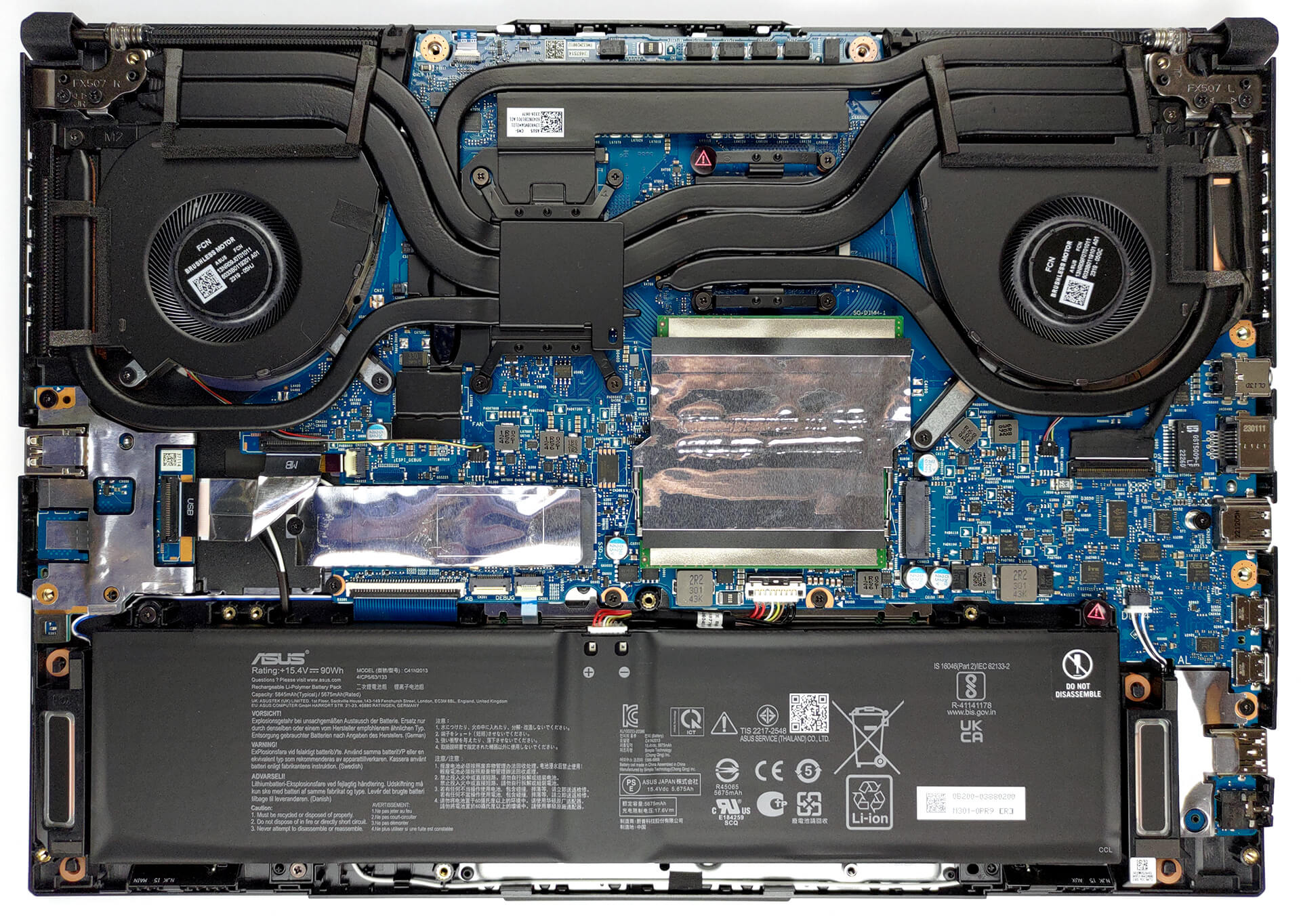 How to replace and fix ASUS TUF Gaming F15 FX507ZC AC power adapter 240W 6.0mm x 3.7mm (ASUS TUF Gaming F15 (FX507, 2023))
